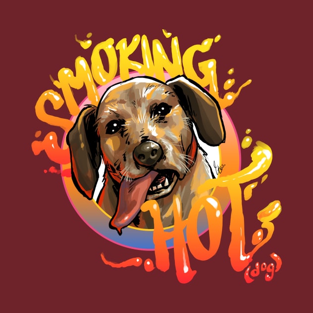 Smoking Hot (Dog) by CandaceAprilLee