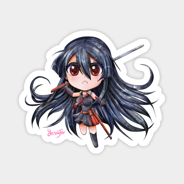 Wallpaper Akame Akame Ga Kill Magnet Teepublic HD