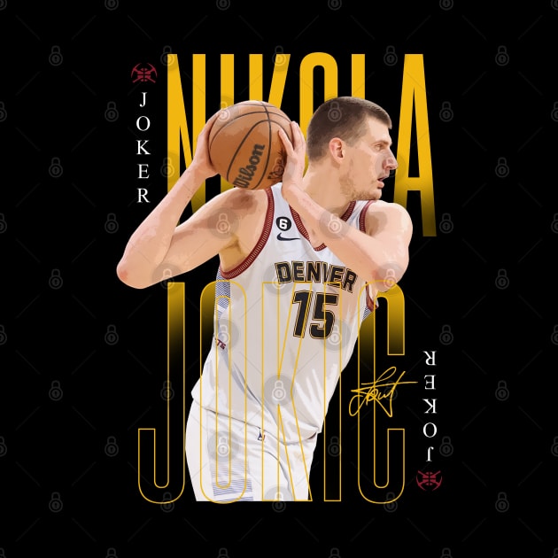 Nikola Jokic The Joker by Juantamad