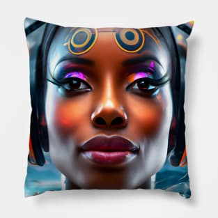 Beautiful Woman from 2049 Pillow