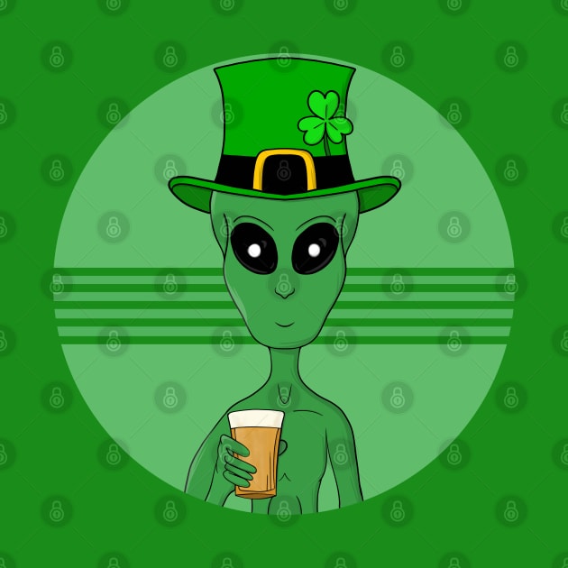 A St. Patrick's Alien by DiegoCarvalho