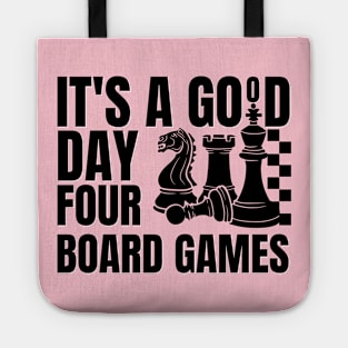 Good day for board games Christmas Chess Tote