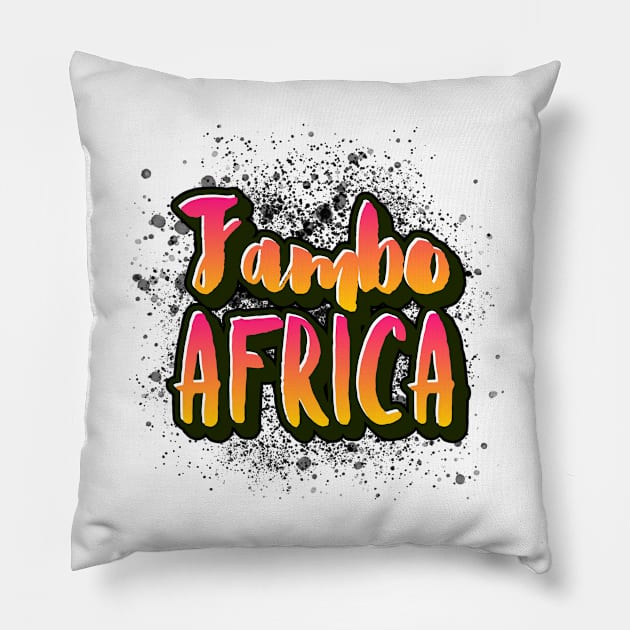 Africa Pillow by Tiffany's collection