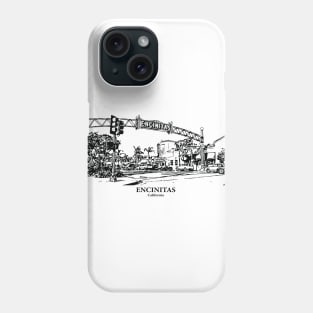 Encinitas - California Phone Case