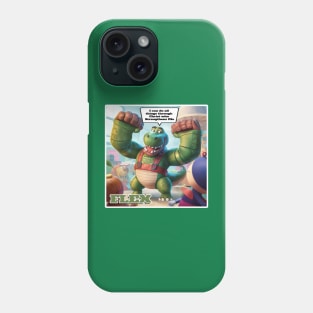 Flex - The Oversized Armed Dinosaur from Joy Story Phone Case