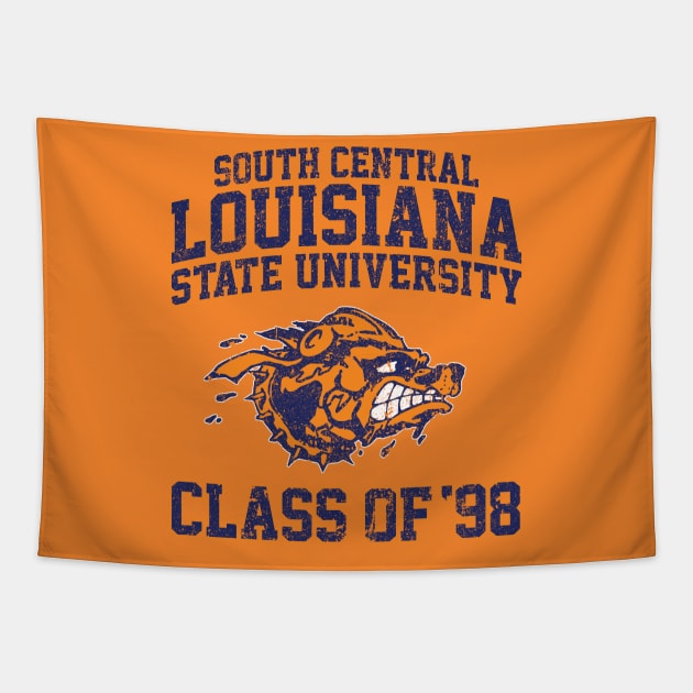 South Central Louisiana State University Class of 98 (Variant) Tapestry by huckblade