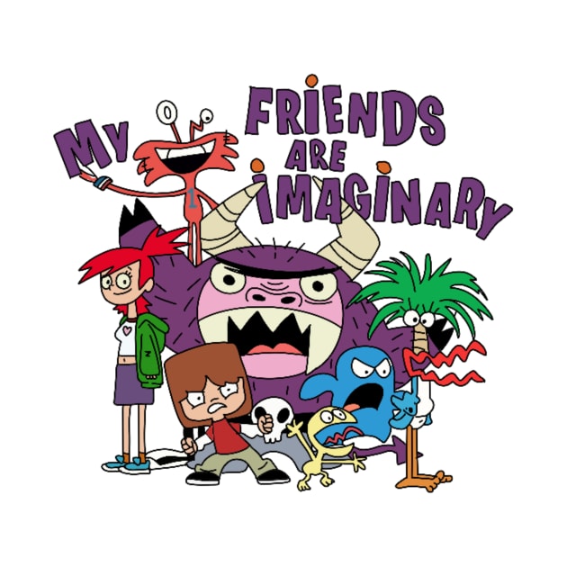 Imaginary Friends Cartoon by 09GLawrence