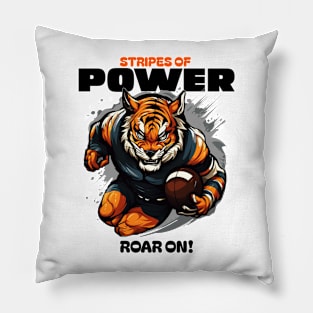 Cincinnati Ohio Football Pillow