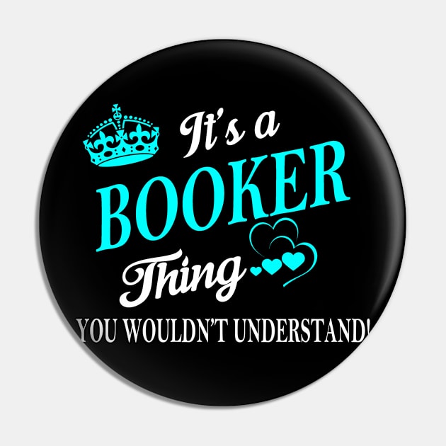 BOOKER Pin by Esssy