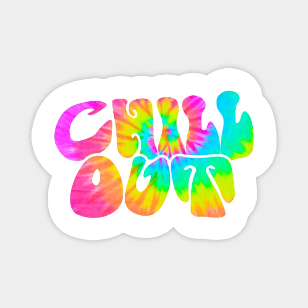 Chill Out Trippy Magnet by lolosenese