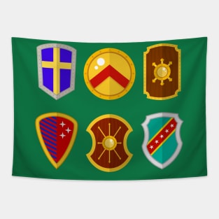 Heraldic Shields Tapestry