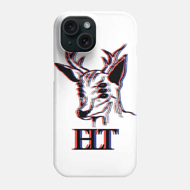 3-Deer Phone Case by ELTClothing