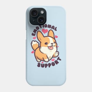 Emotional Support Corgi Phone Case