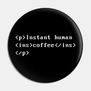 Coffee Code Pin