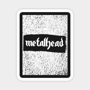 METALHEAD with the MOTORHEAD font Magnet