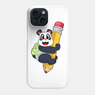 Panda Pupil Pencil Phone Case