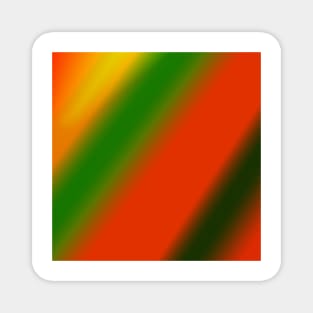 red yellow green black  texture design Magnet