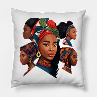 Black History Month T-Shirt Pillow