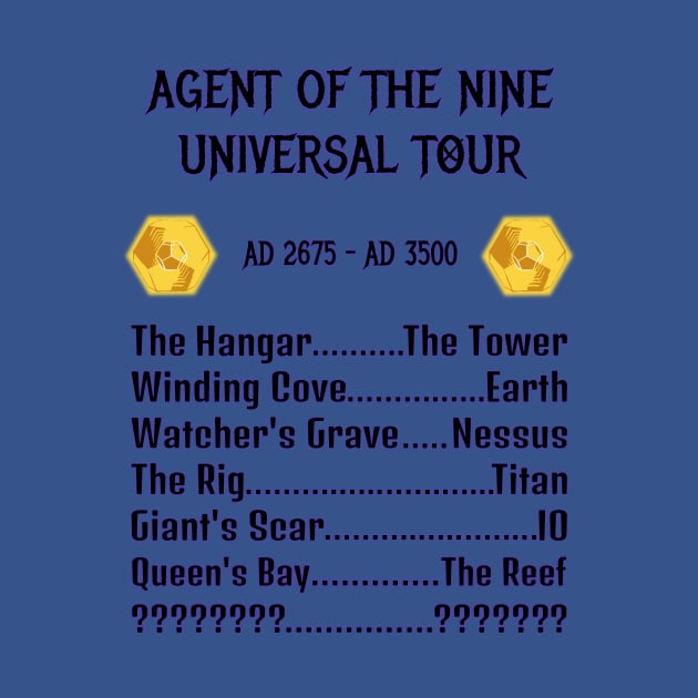 Where is xur?  Universal tour! by CrazyCreature