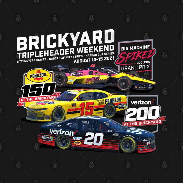 Disover Brickyard Tripleheader 2021 - Racing - T-Shirt