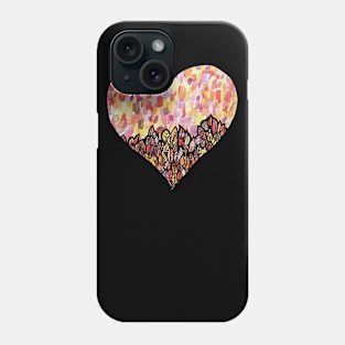 Autumn Heart Phone Case