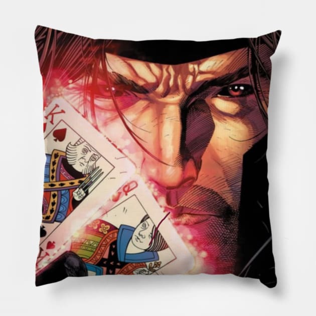 Gambit Pillow by Brookecruz23