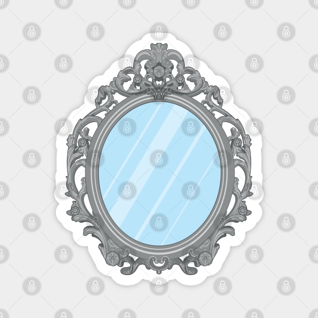 Baroque Mirror Magnet by MonkeyBusiness