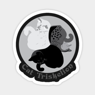 Cat Triskelion Magnet