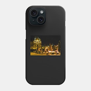 Impressionist View of Dining Out In Paris Phone Case