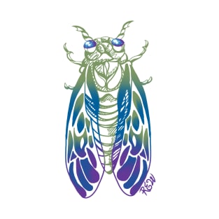 Colorful Cicada T-Shirt