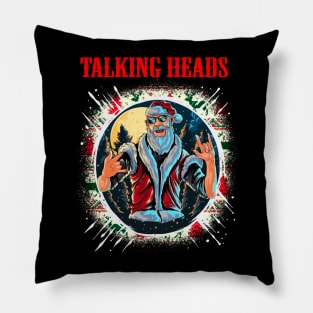 TALKING HEADS BAND XMAS Pillow