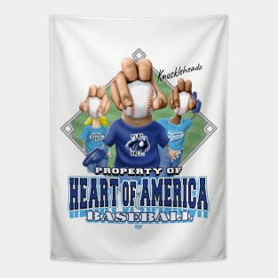 Knucklehead for Heart of America Baseball Tapestry