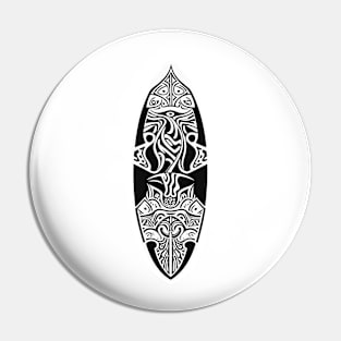 surfboard art, surfing surfer vibes, v6 Pin