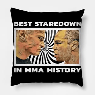 Best Staredown In MMA History Pillow