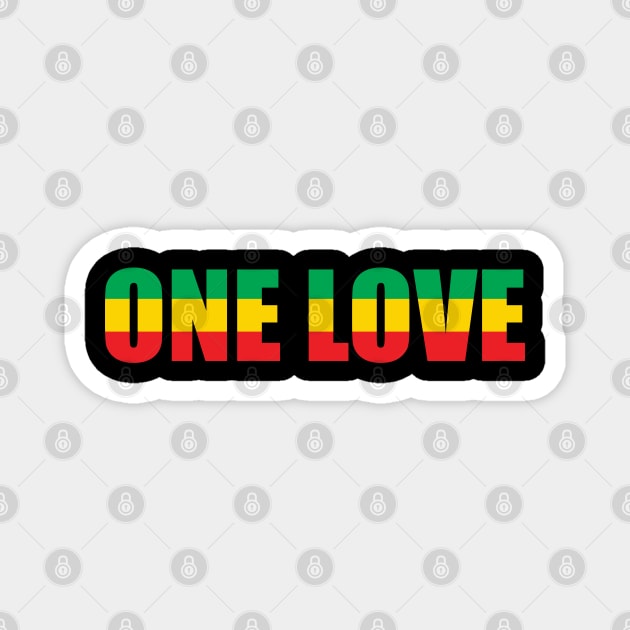 One Love Magnet by defytees