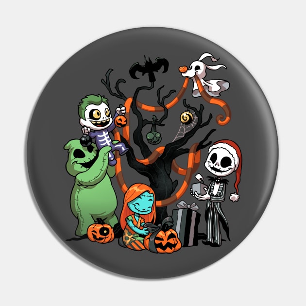 Nightmare Tree Pin by Dooomcat