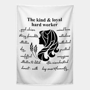 Virgo Star Sign Personality Traits Tapestry