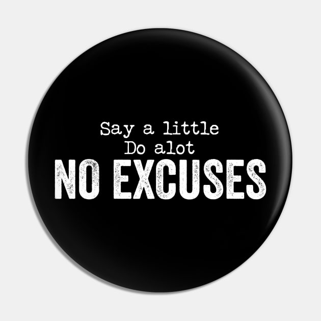 NF No Excuses Pin by YDesigns