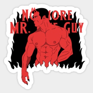 Mr. Satan Sticker by MadeByBonilla