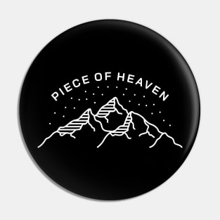 Piece of Heaven Pin