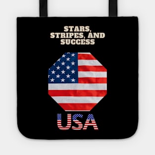 Stars, Stripes, and Success Tote