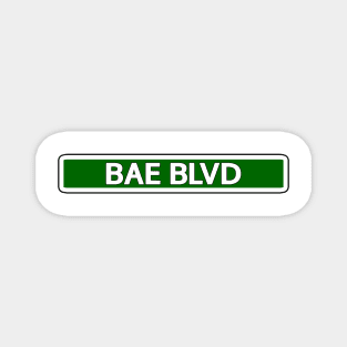 Bae Blvd Street Sign Magnet