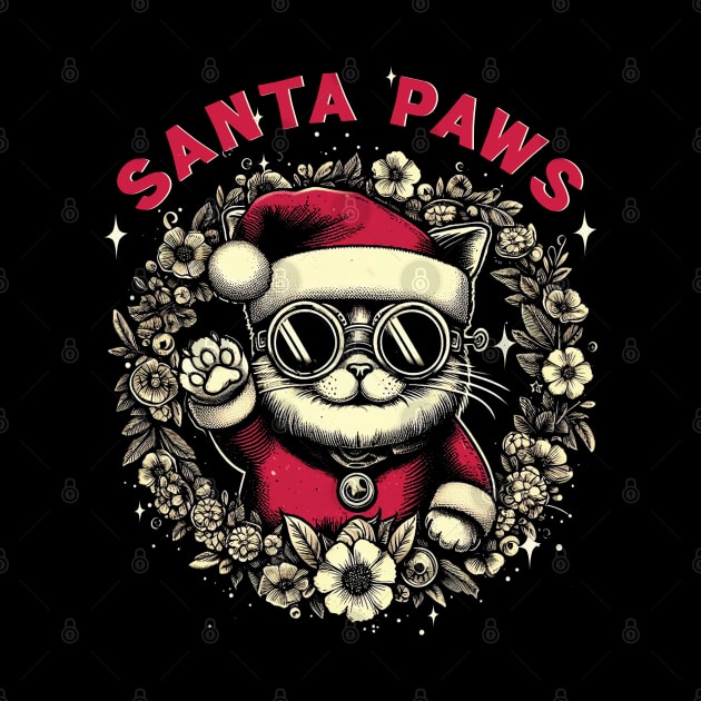 Santa Paws // Cat Lover by Trendsdk