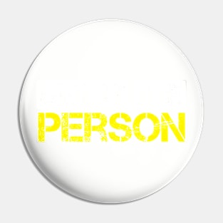 Solitude Person Pin