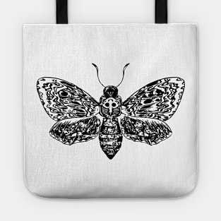 Skull moth Tote