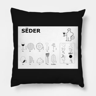 Seder Construction Instructions Pillow