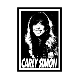 Carly Simon - Portrait retro T-Shirt