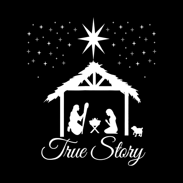 Christmas Nativity - True Story Nativity Scene by lostbearstudios