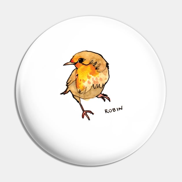 Robin Pin by zoes