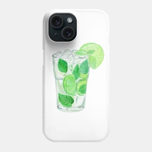 Mojito cocktail Phone Case